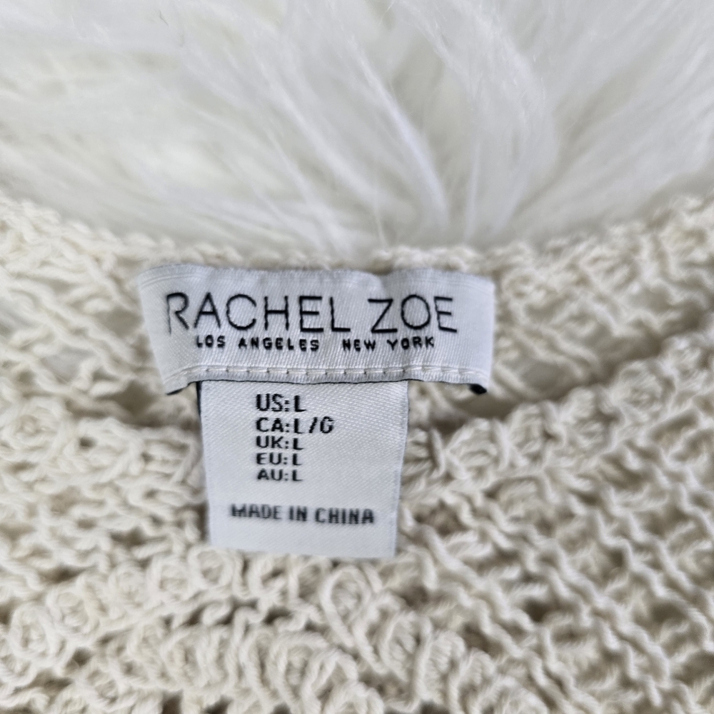 Rachel Zoe Crochet Tank Large - Picture 9 of 12